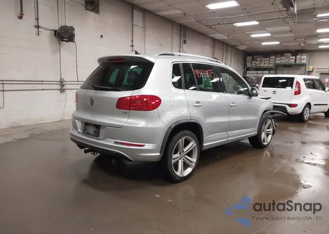 2016 Volkswagen Tiguan R-Line из США, поврежденный, VIN WVGBV7AX0GW073628